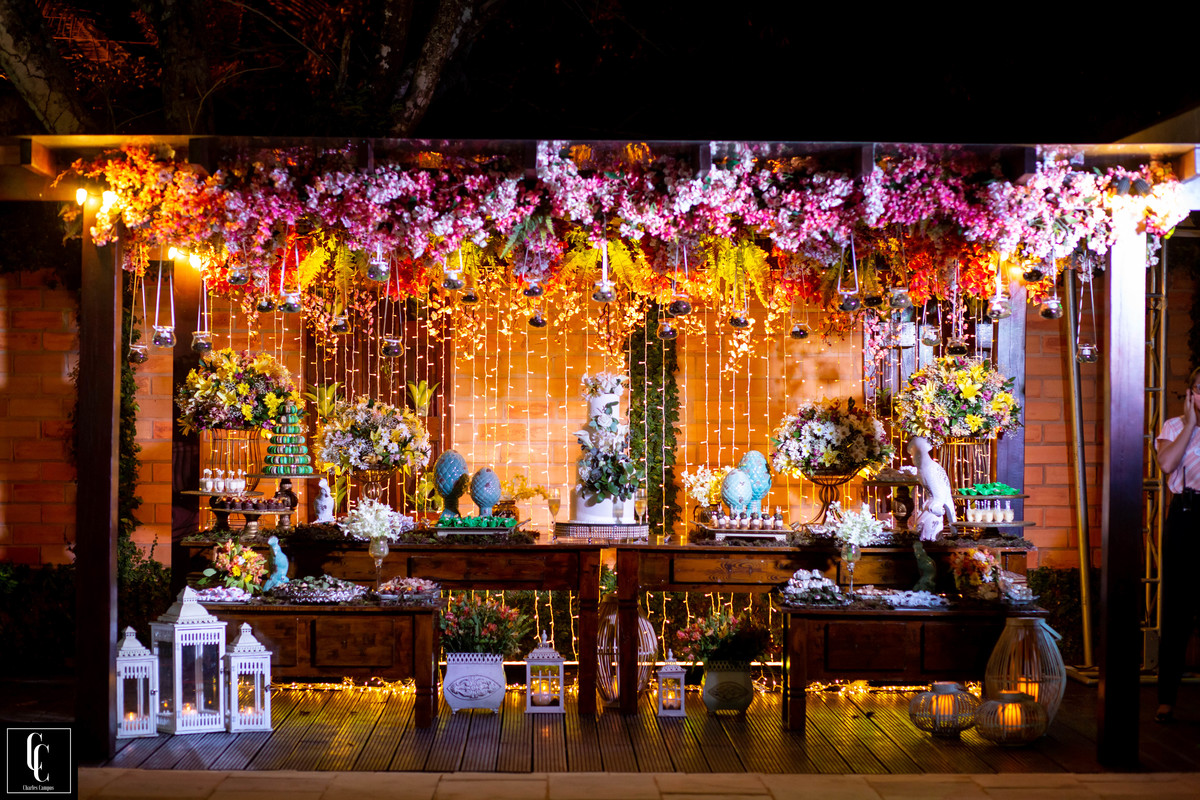 Mesa principal de casamento