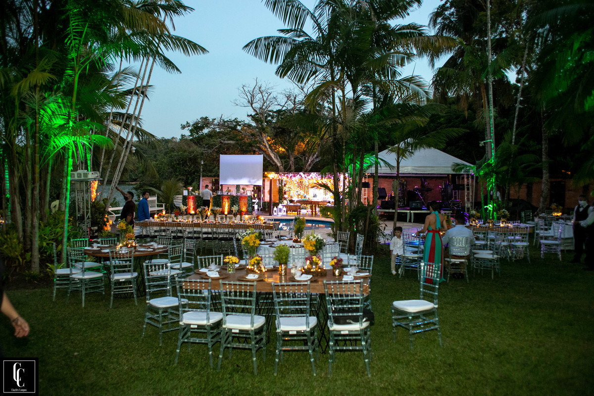 Decoração de Casamento casa bela alter do chão