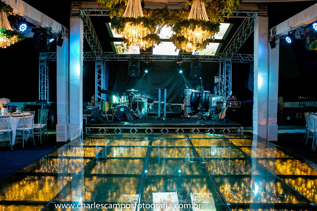 pista de dança de casamento