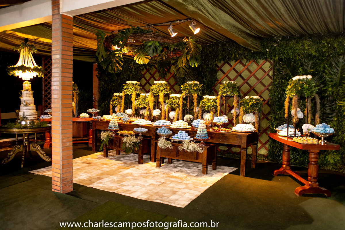 mesa principal de casamento