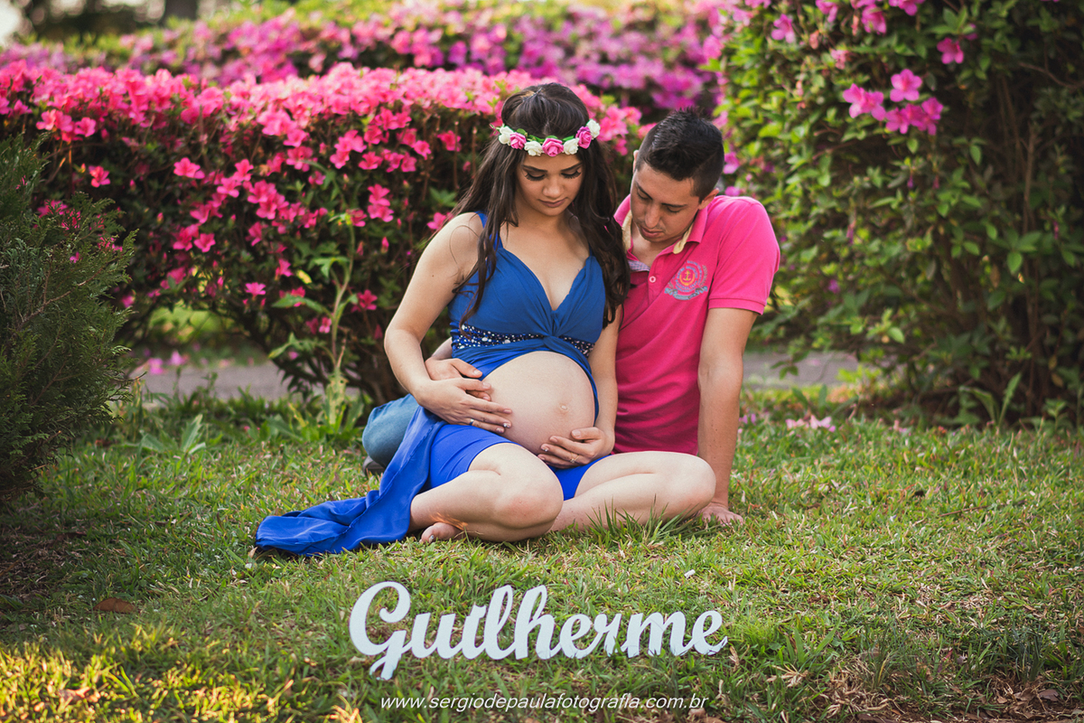 Ensaio gestante no Santuário Schoenstatt em Guarapuava, Paraná. Sérgio de Paula Fotografia
