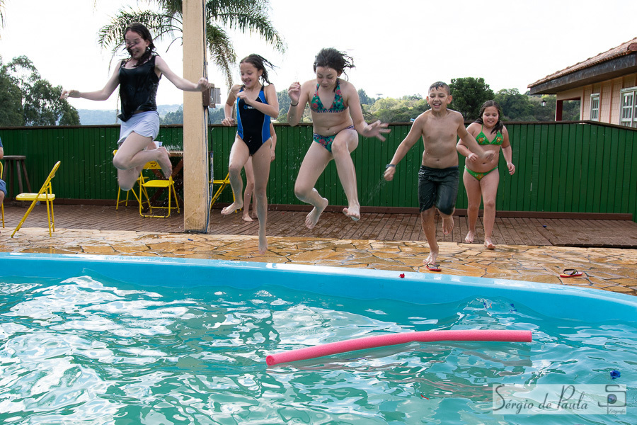Guarapuava Paraná.  
aniversário infantil.
Sérgio de Paula Fotografia
Aniversário Infantil
Festa Infantil Piscina Sol Churrasco