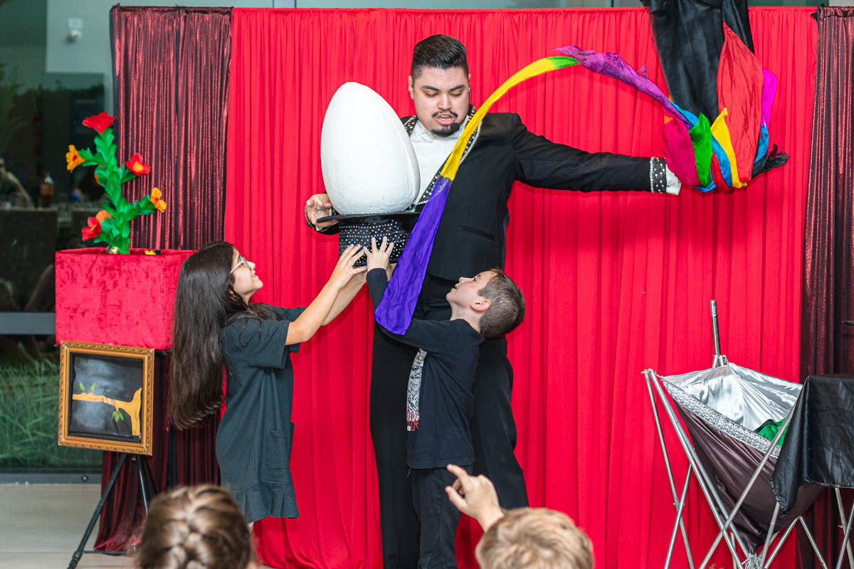 show de mágica em festa infantil