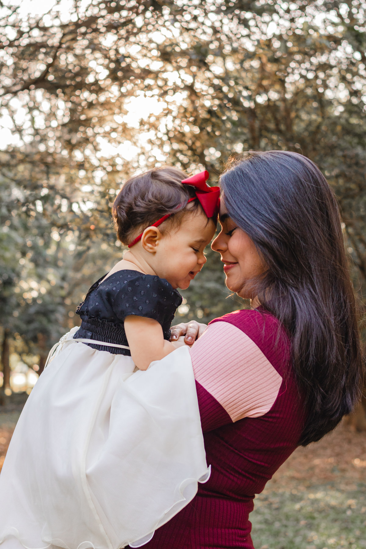 Mãe e filha no Parque Villa Lobos, São Paulo, SP