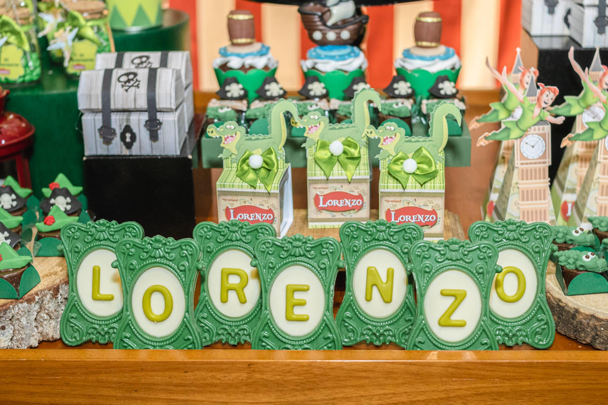 Decoração de festa infantil tema Peter Pan - Buffet Brigadeiro 