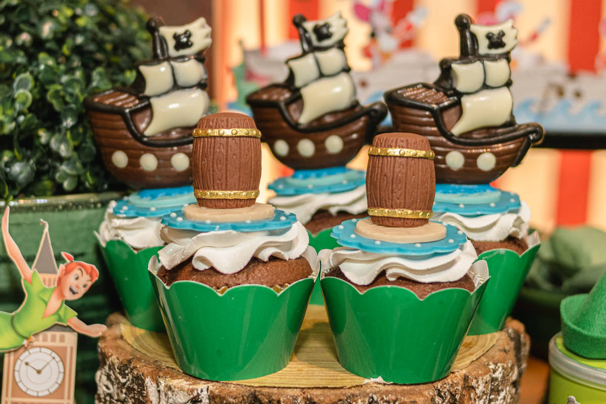 Decoração de festa infantil tema Peter Pan - Buffet Brigadeiro 