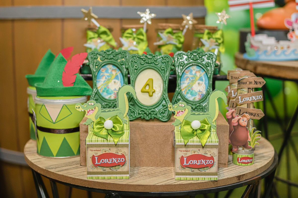 Decoração de festa infantil tema Peter Pan - Buffet Brigadeiro 
