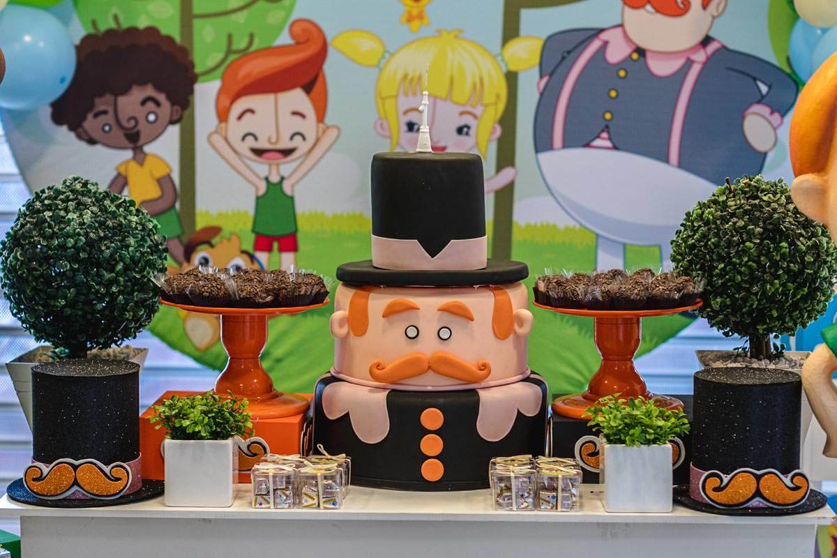 decoração de festa infantil Mundo Bita