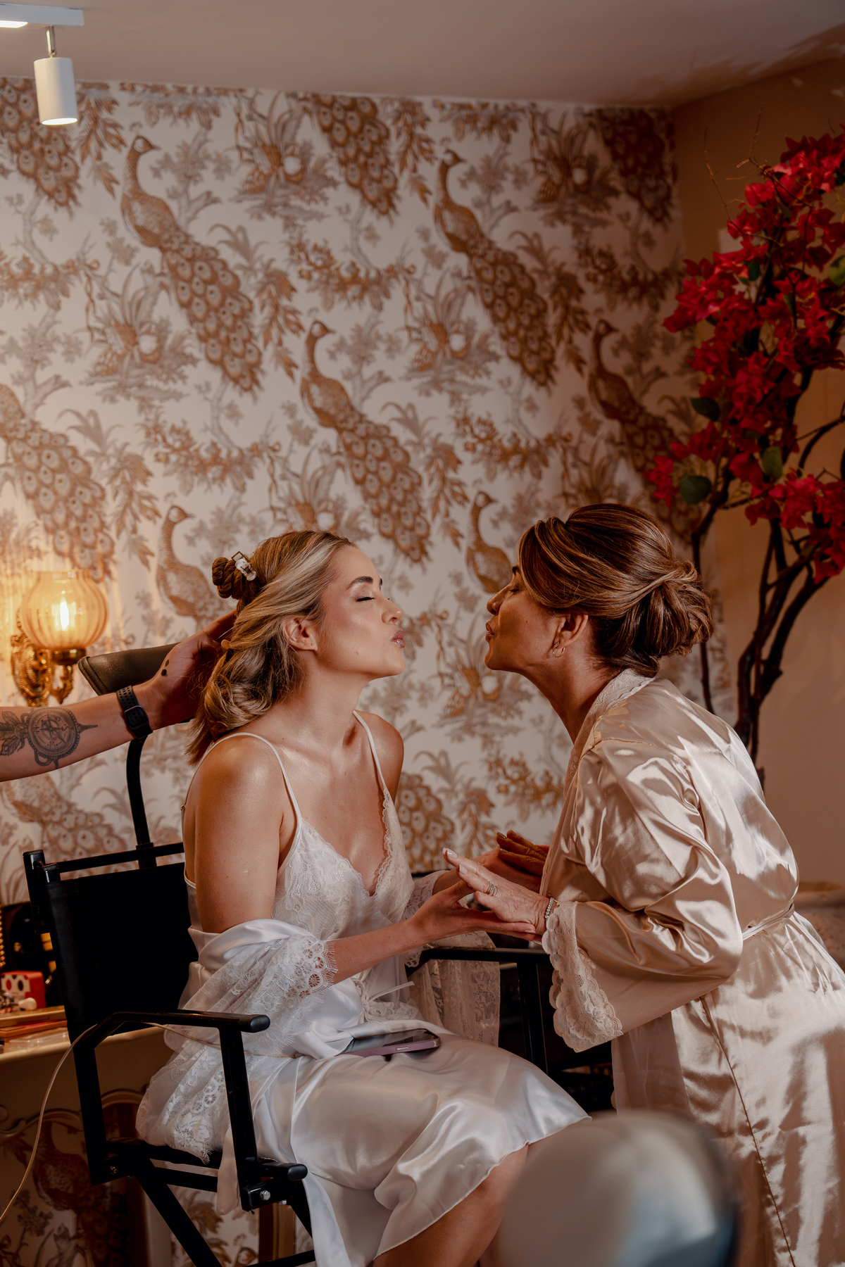 Noiva e mãe na Fazenda A Querência