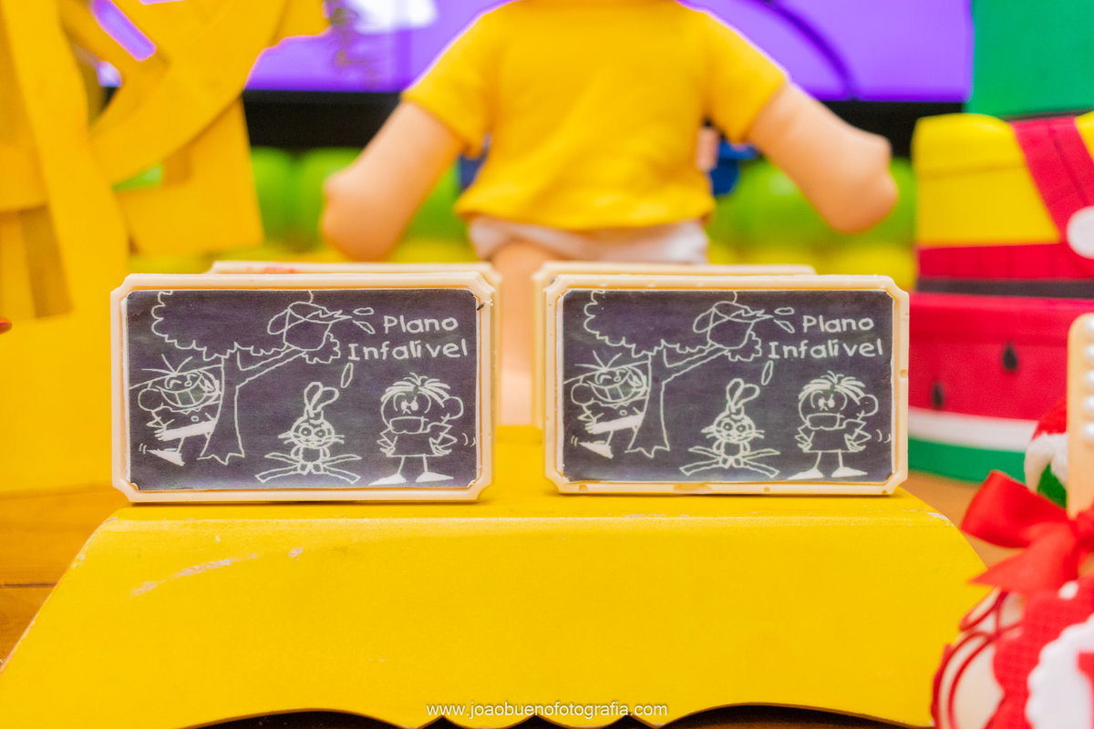 Buffet pipoca 2, fotografia infantil Bauru, fotografo infantil bauru, decoração turma da Monica