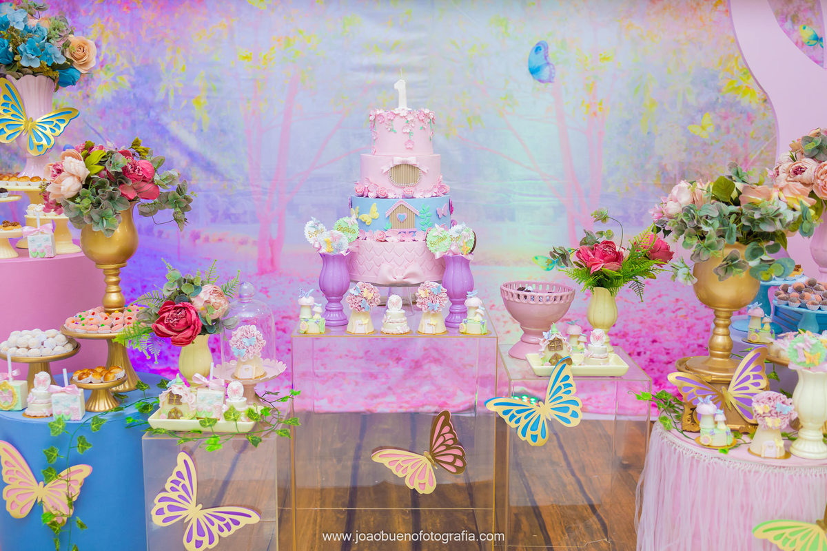 Buffet Kolore Bauru, fotografia infantil Bauru, fotógrafo infantil bauru, decoração jardim encantado 