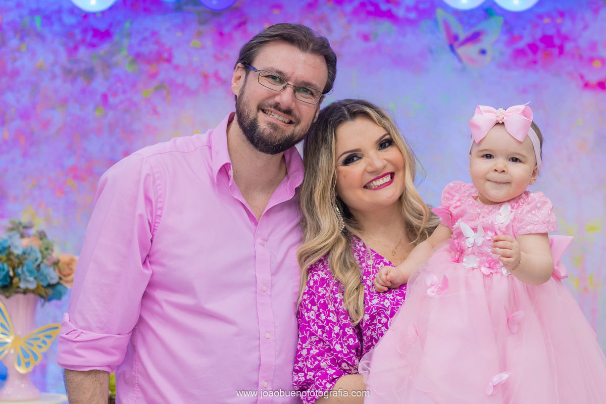 Buffet Kolore Bauru, fotografia infantil Bauru, fotógrafo infantil bauru, pais e filha em festa infantil