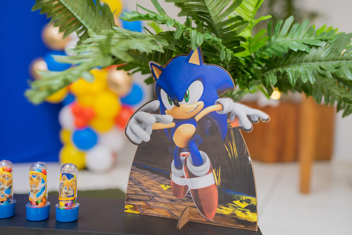 Buffet Zappteen Bauru, fotógrafo infantil Bauru, fotografia festa infantil Bauru, decoração sonic