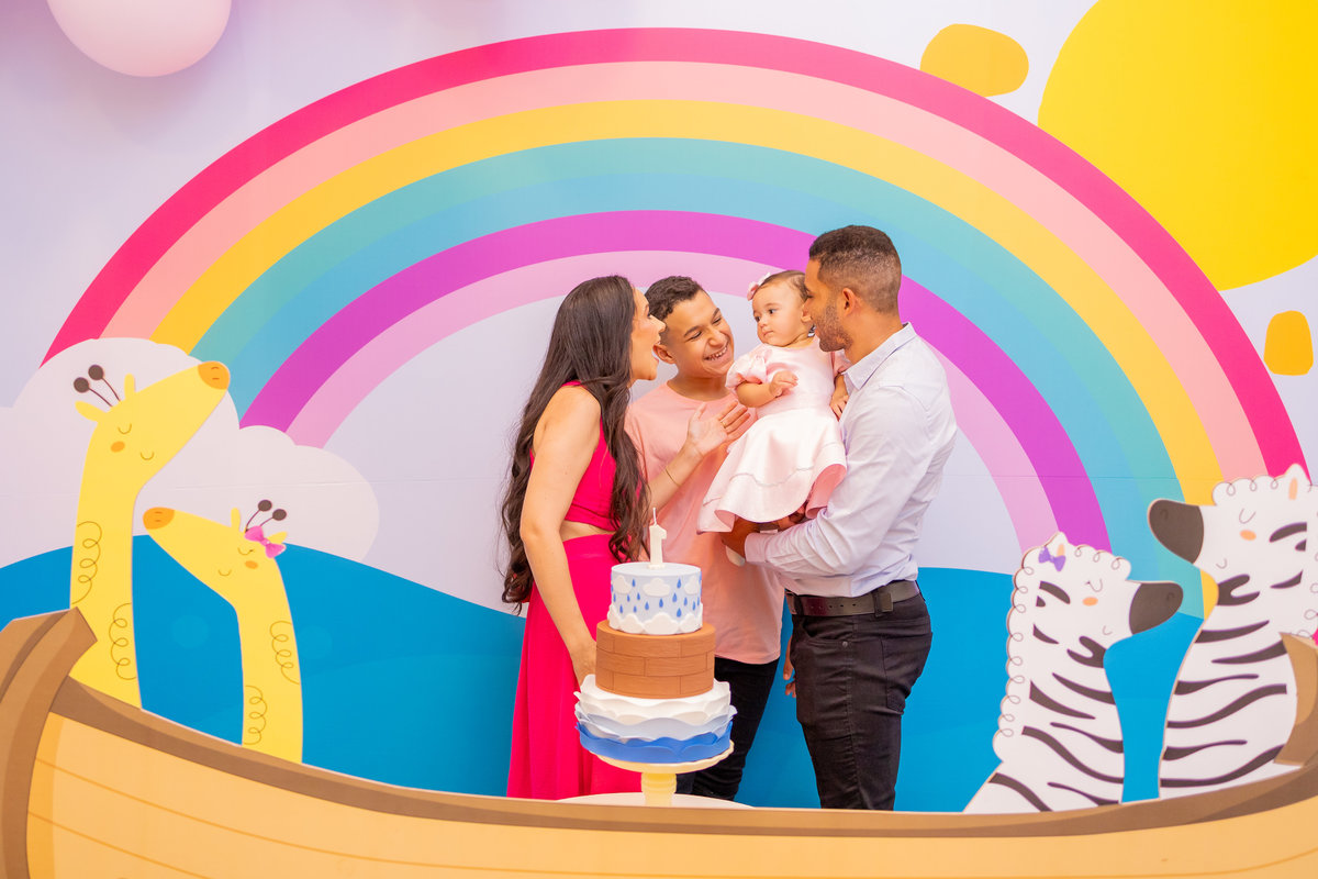 aniversário infantil evangélico, aniversário infantil tema arca de noé, decoração Arca de Noé, buffet kolore bauru, fotografo infantil em bauru