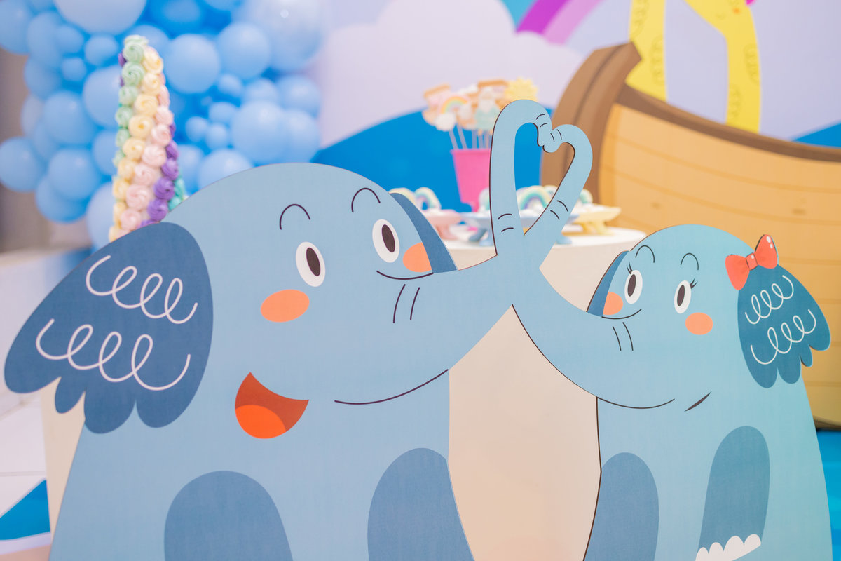 aniversário infantil evangélico, aniversário infantil tema arca de noé, decoração Arca de Noé, buffet kolore bauru, fotografo infantil em bauru