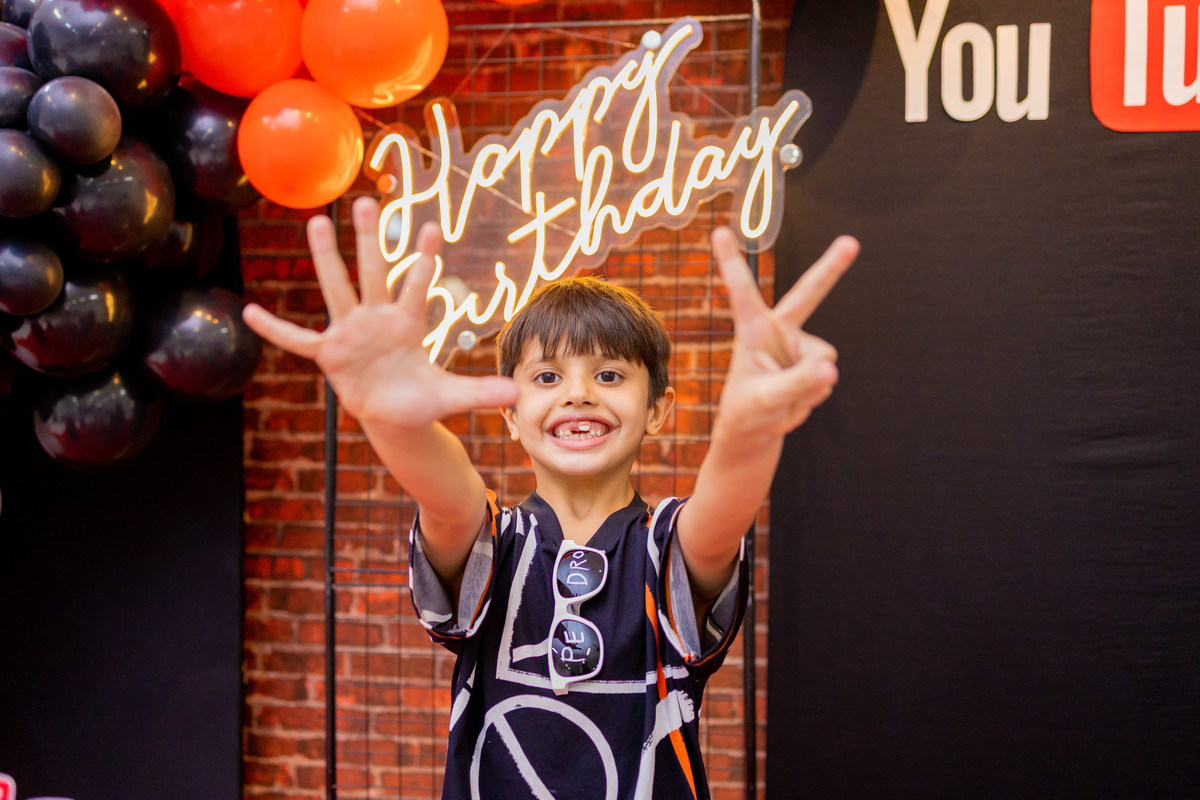 aniversário infantil tema youtube, buffet zappteen bauru, fotografo em bauru, fotografo infantil bauru