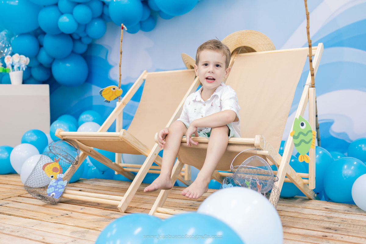 aniversário infantil tema pesca, aniversário tema pescador, decoradora em bauru, fotografo infantil em bauru, buffet zappteen, doces personalizados tema pescador