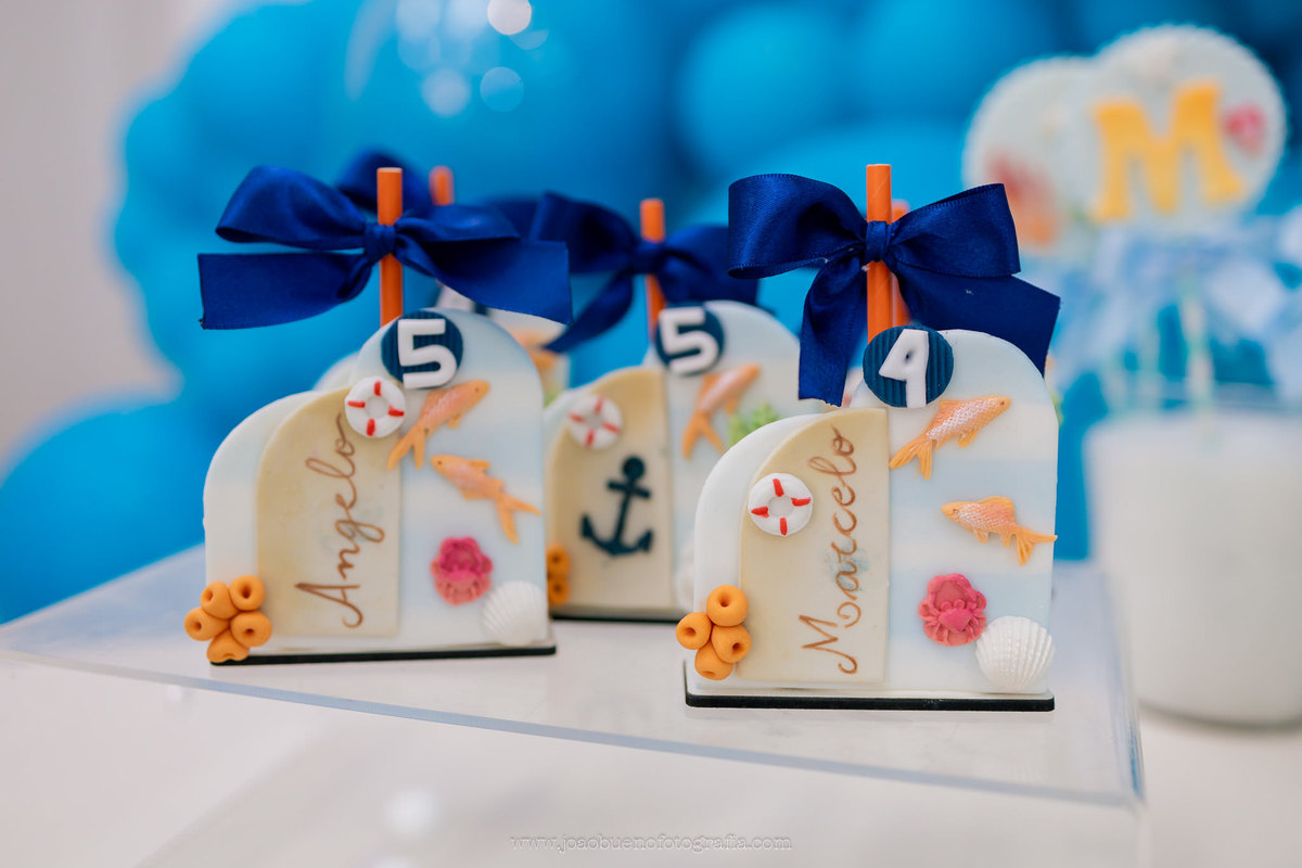 aniversário infantil tema pesca, aniversário tema pescador, decoradora em bauru, fotografo infantil em bauru, buffet zappteen, doces personalizados tema pescador