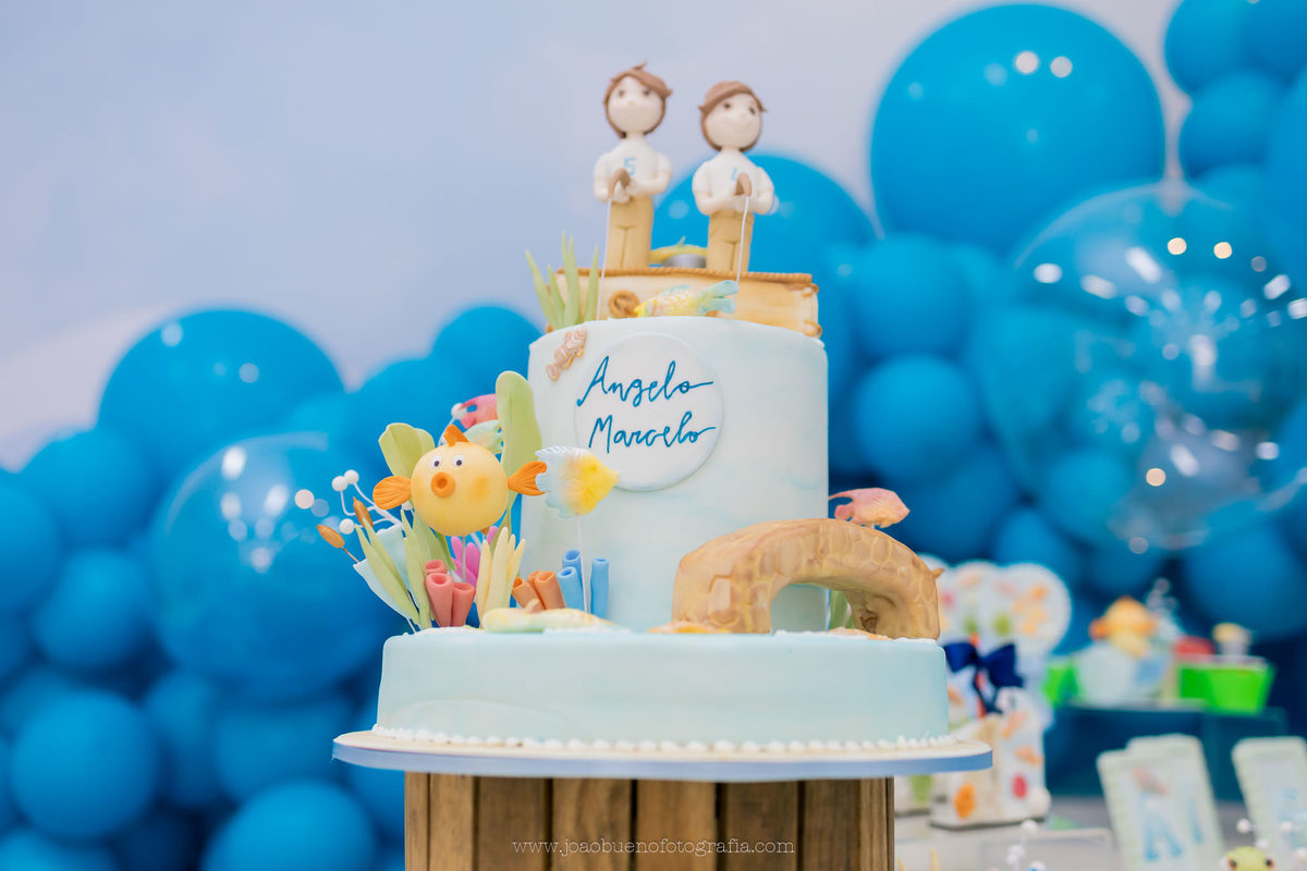 aniversário infantil tema pesca, aniversário tema pescador, decoradora em bauru, fotografo infantil em bauru, buffet zappteen, doces personalizados tema pescador