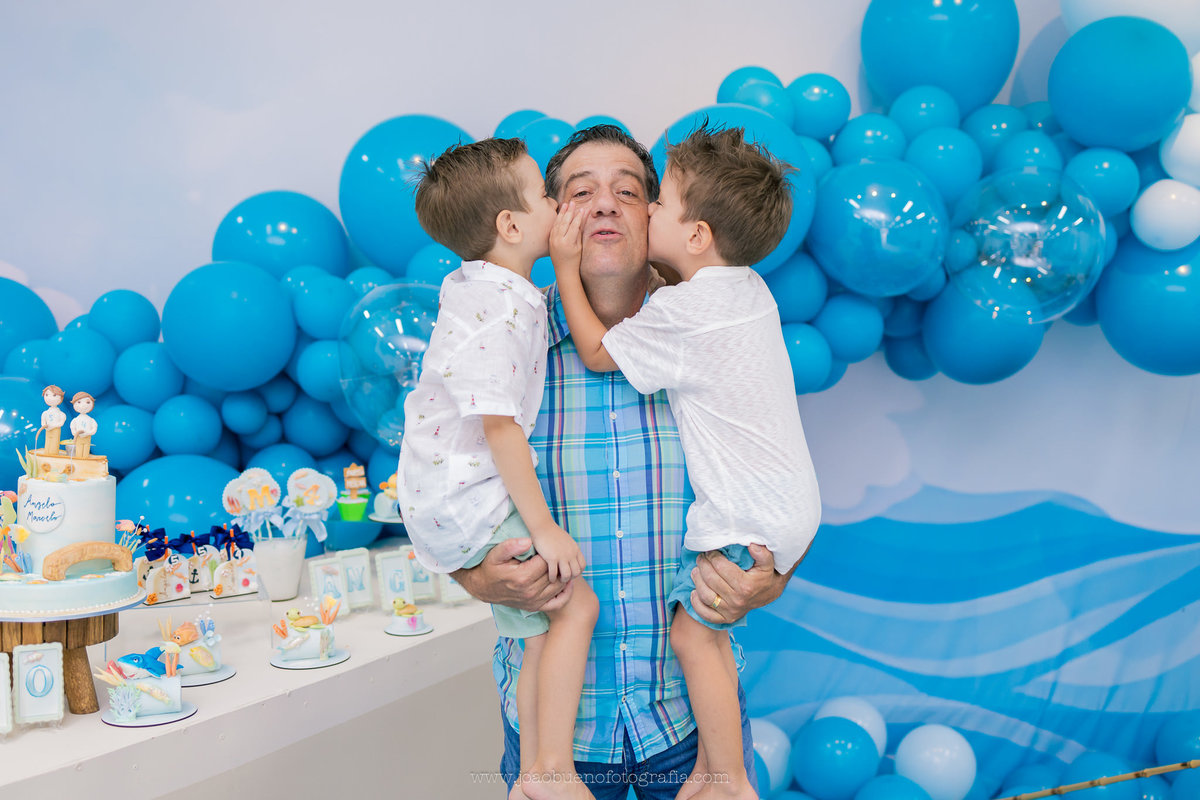 aniversário infantil tema pesca, aniversário tema pescador, decoradora em bauru, fotografo infantil em bauru, buffet zappteen, doces personalizados tema pescador