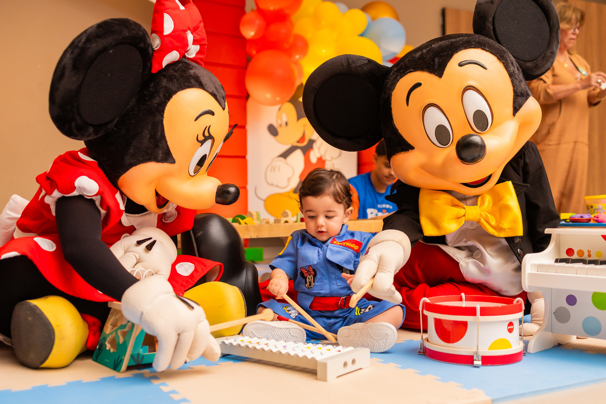 Márcia & Marô Recepções bauru, festa infantil Márcia & Marô, decoração mickey mouse bauru, brink+ bauru