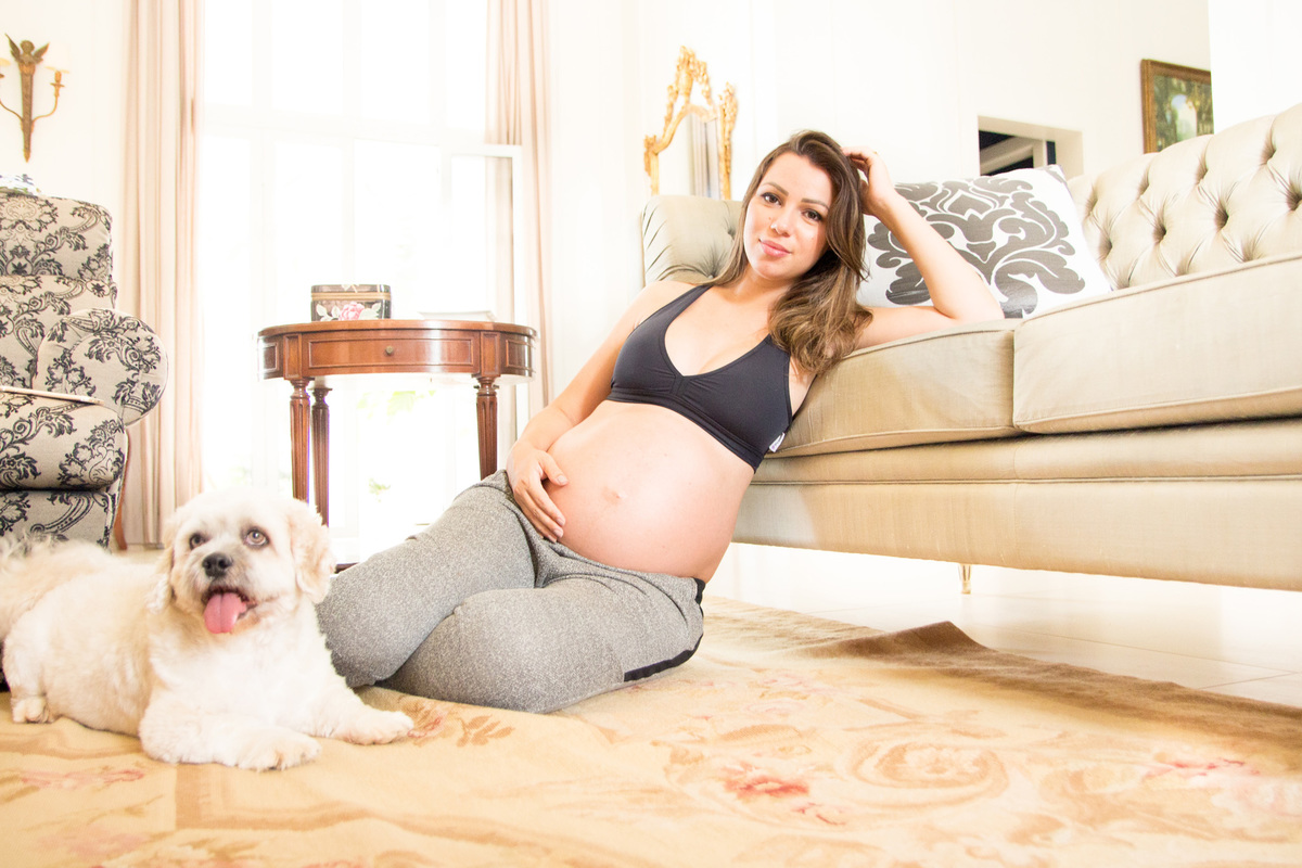 ensaio da maiara com seu pet