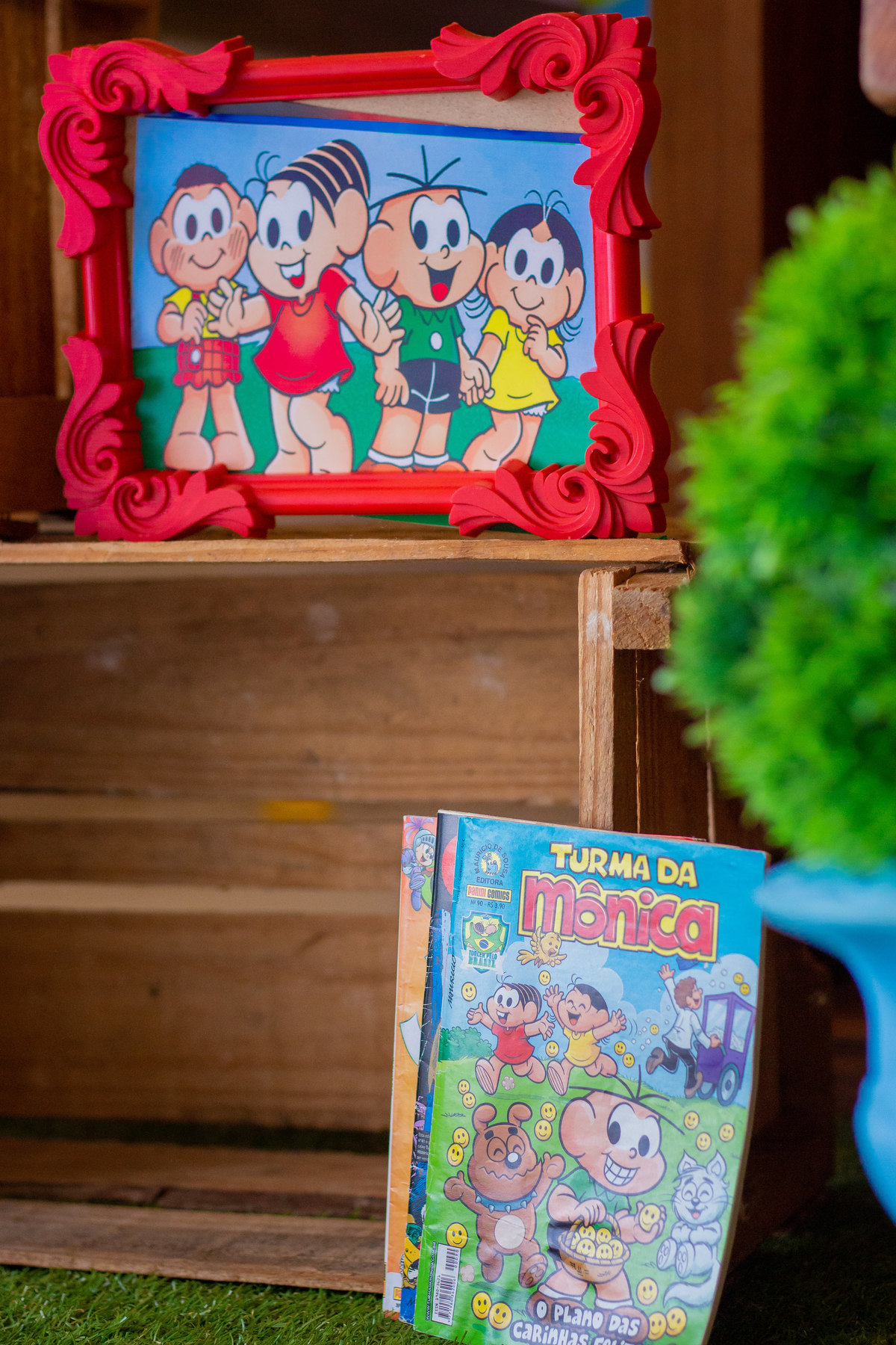 Decoração turma da Mônica, aniversário infantil.