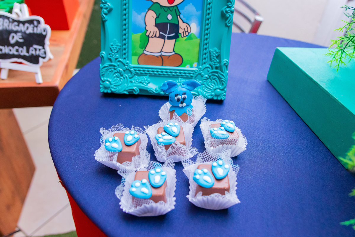 Doces personalizados da Turma da Mônica