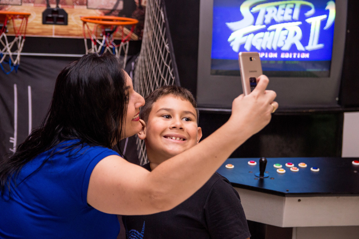 Selfie em aniversário