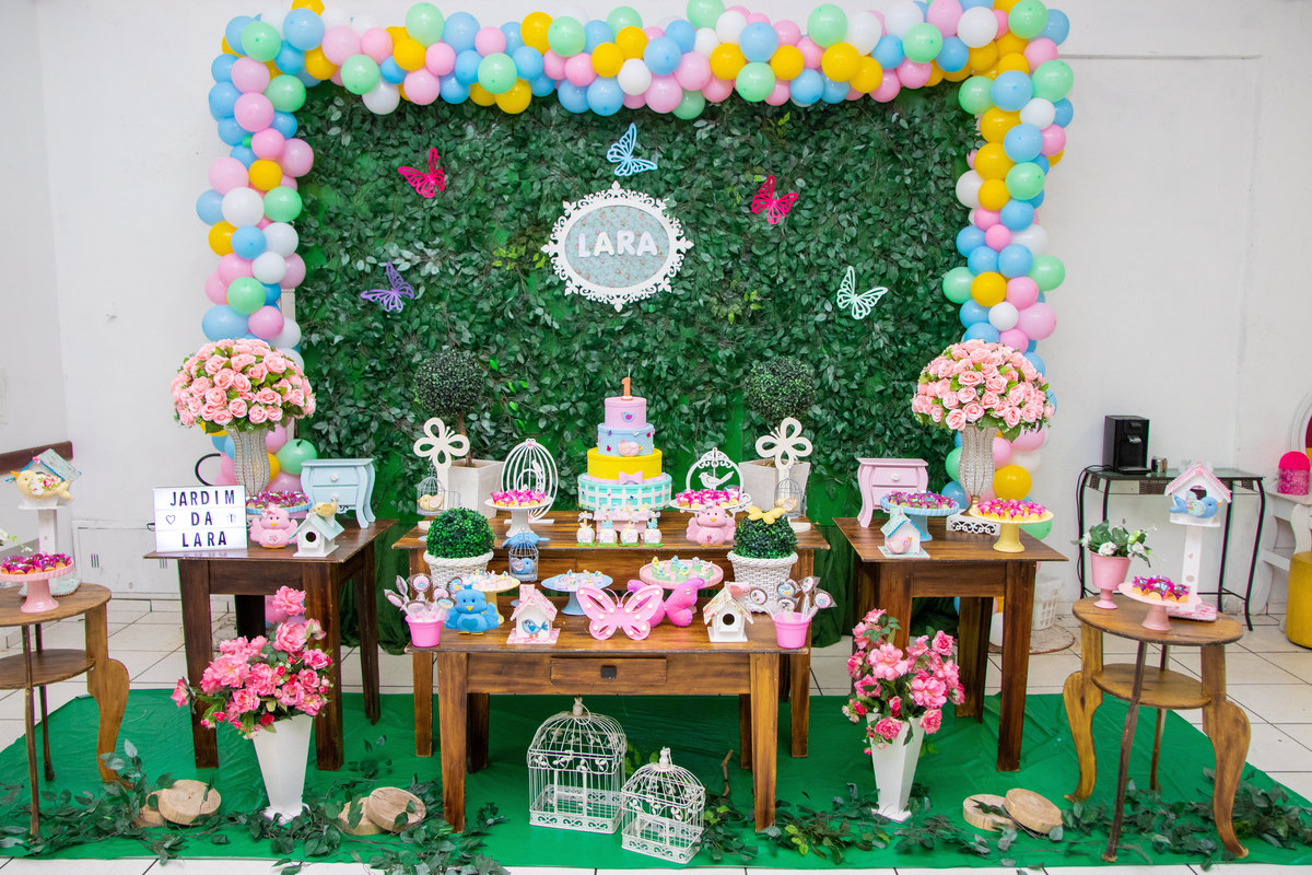 Decoração completa Jardim Encantado 