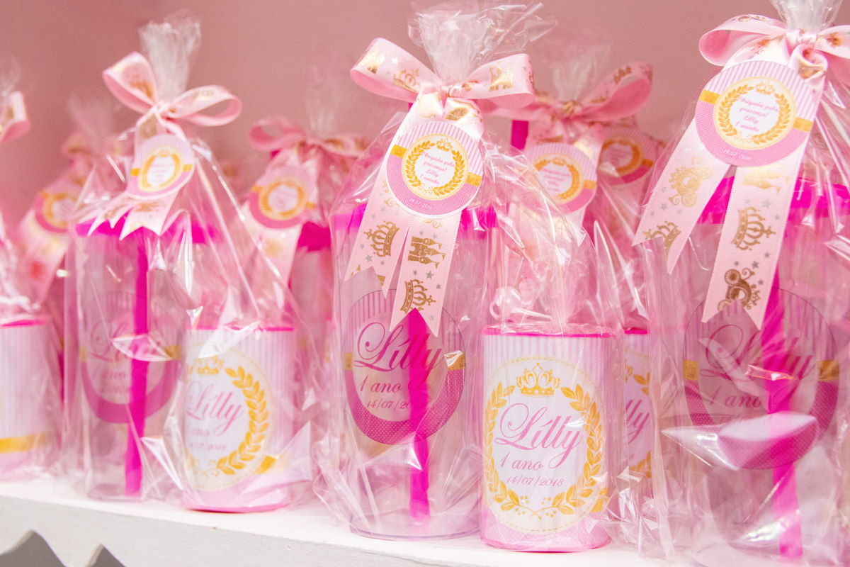 Copos personalizados de brince, cofrinho de brinde de aniversário