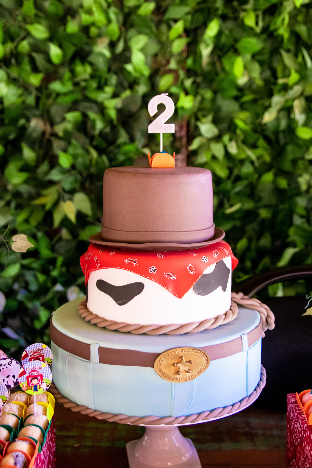 Bolo fake fazendinha