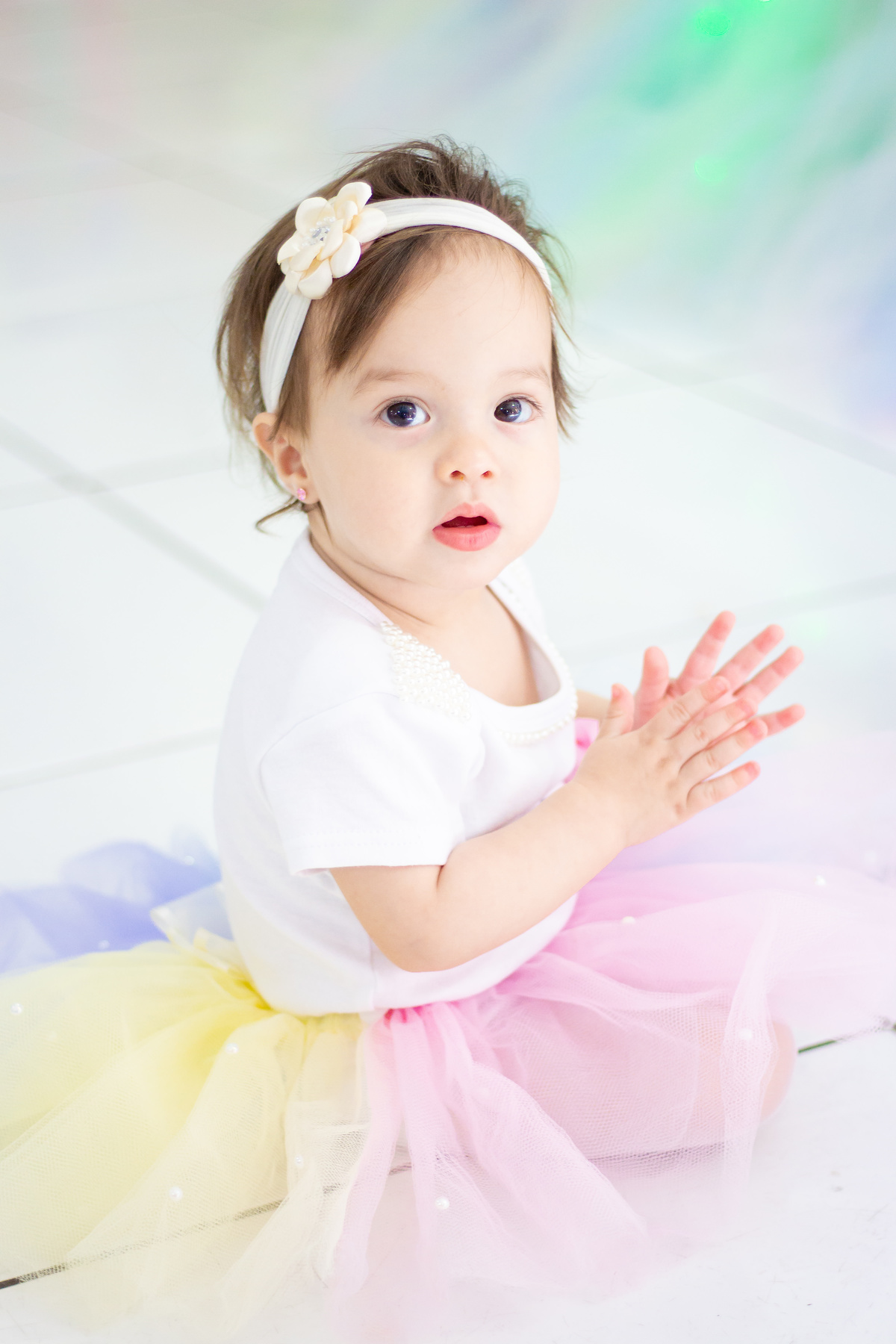 Aniversariante cantando parabéns