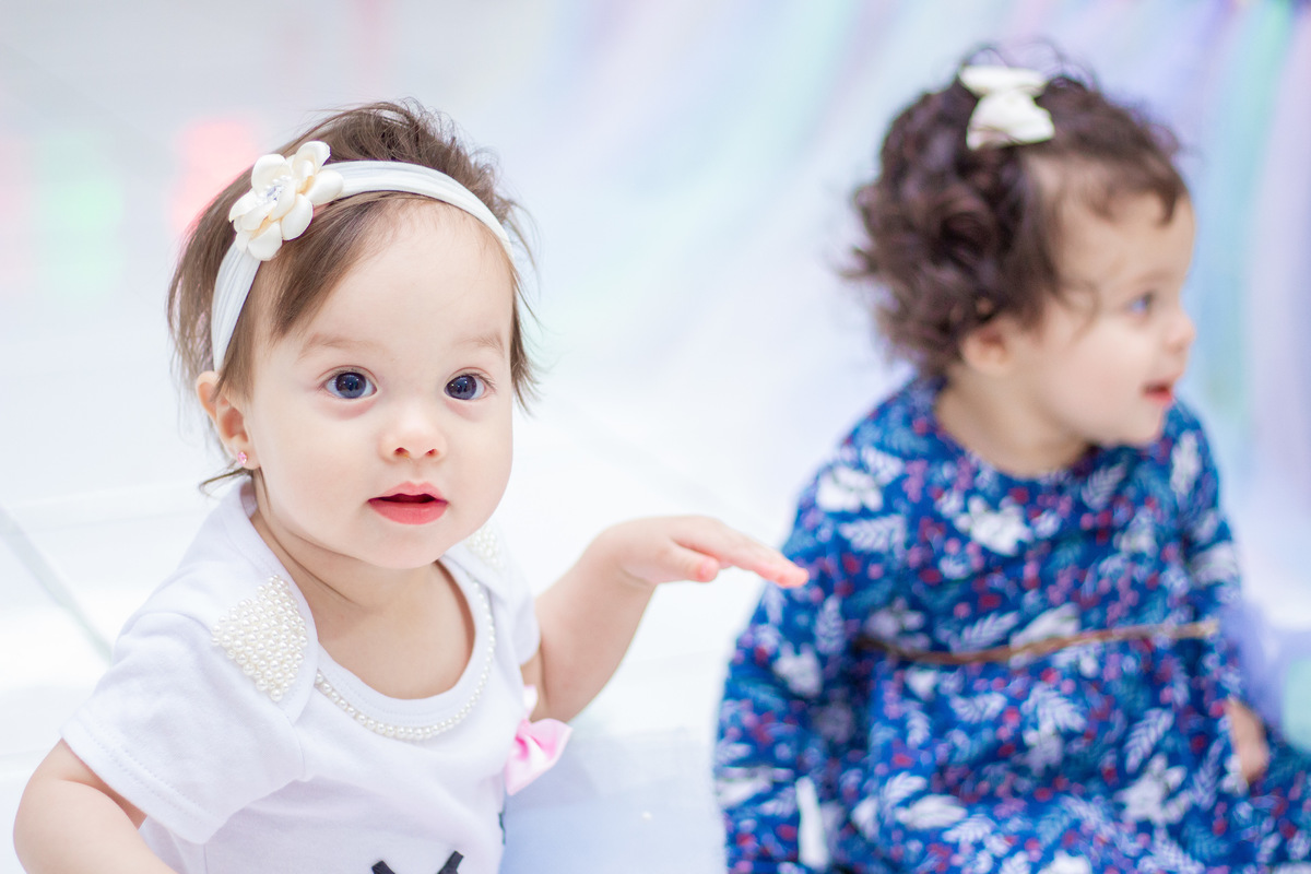 Aniversariante e sua amiguinha