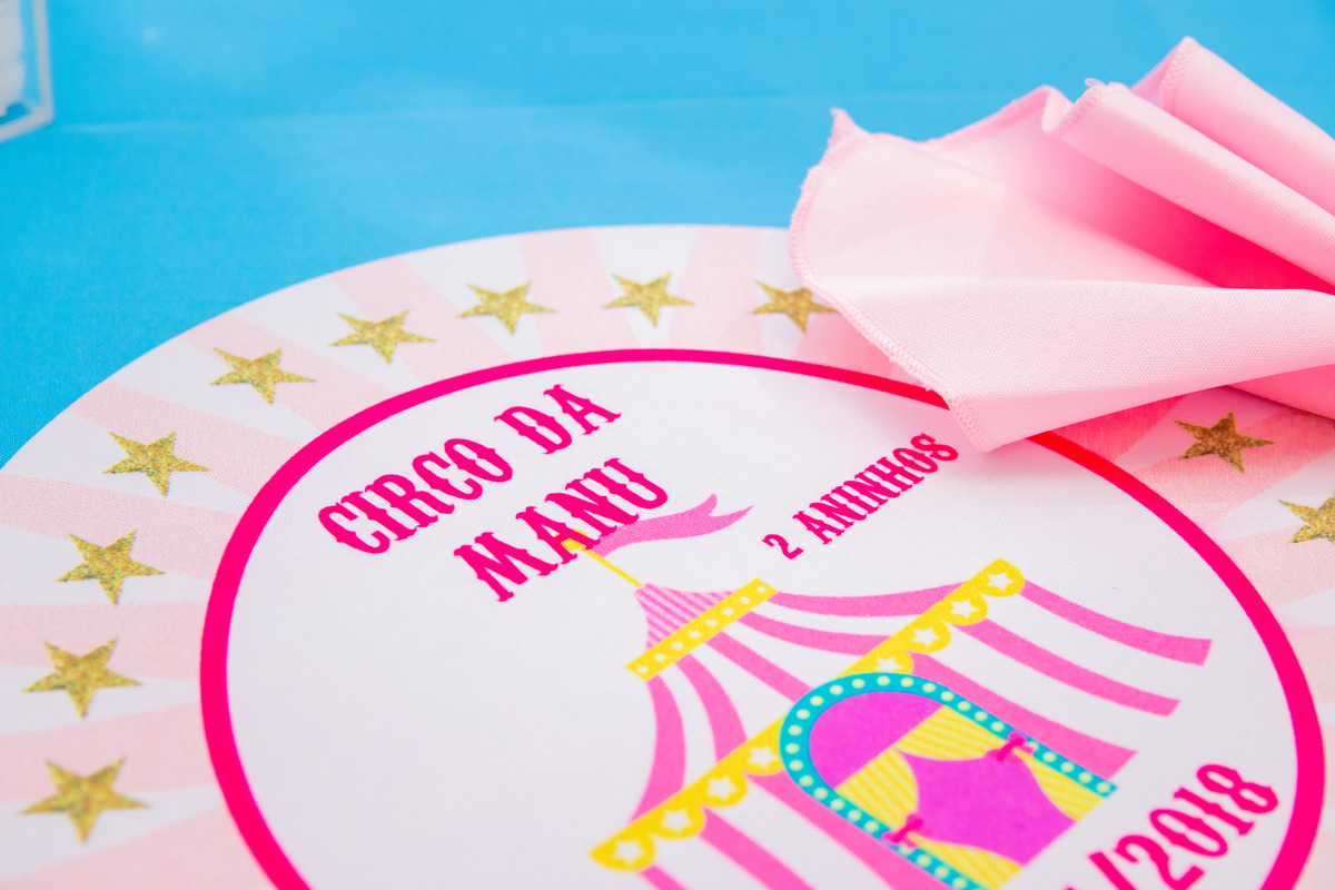 decoração para mesa tema circo