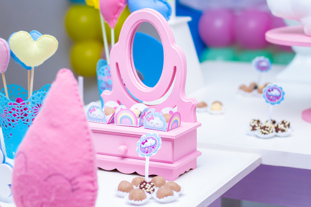 Item de decoração chuva de amor