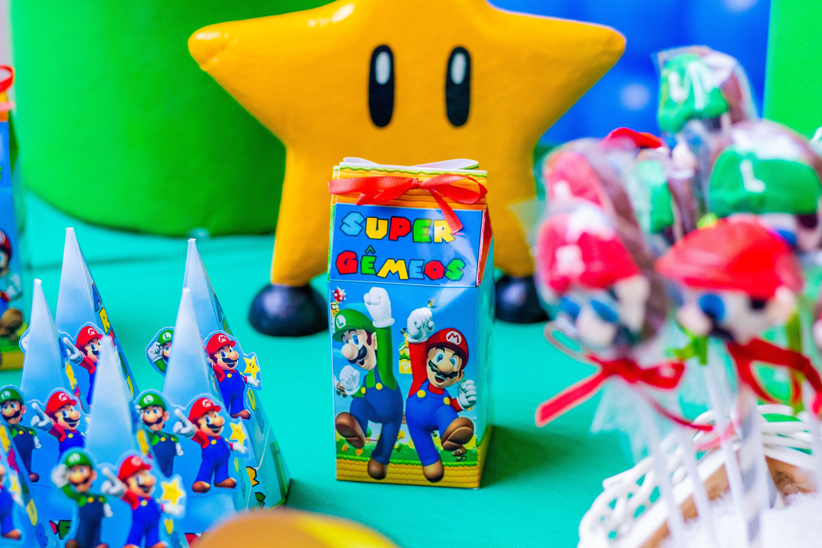 Caixa milk Mario Bros 