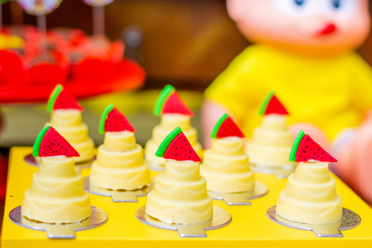 docinho personalizado da Magali, docinho personalizado de melancia