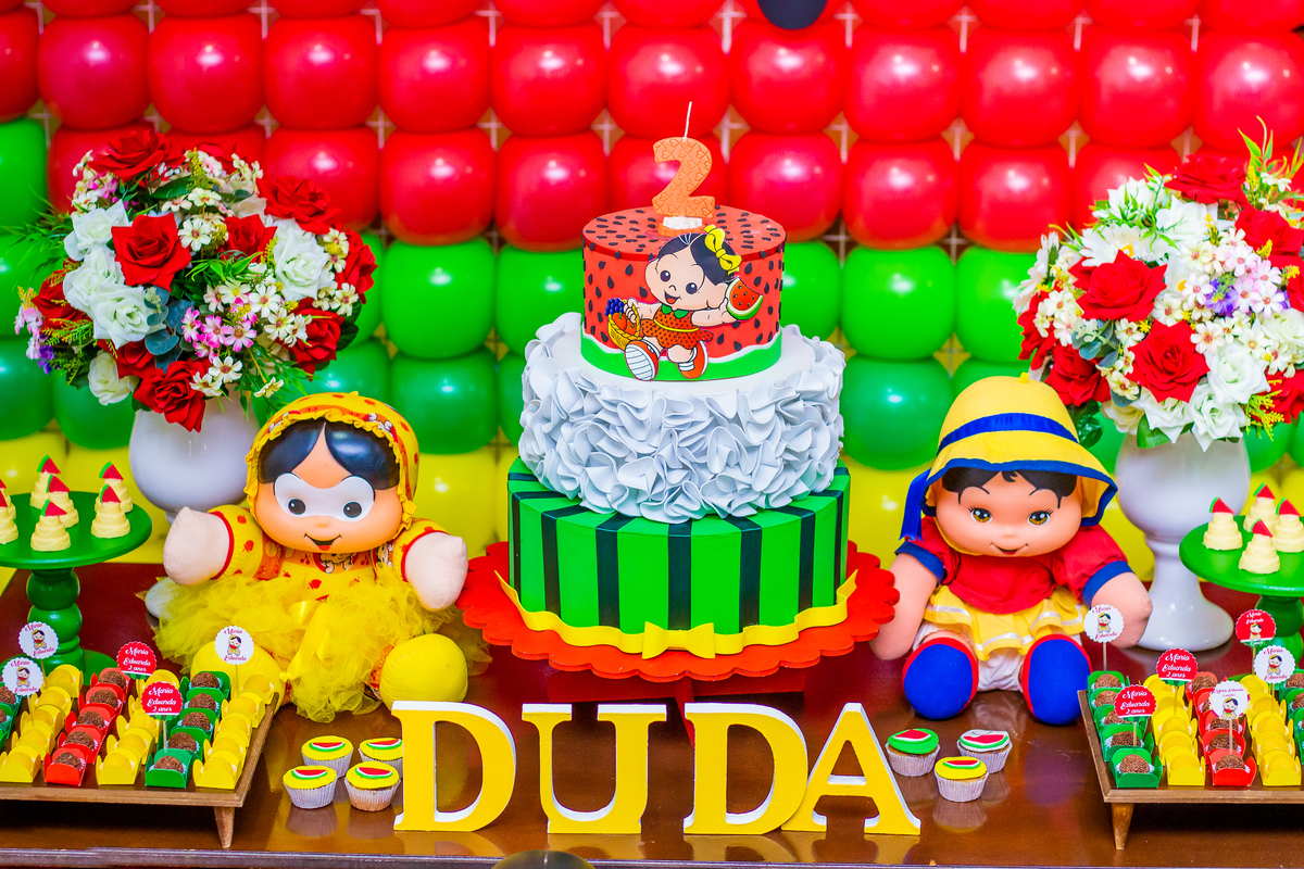Decoração da Magali aniversário infantil