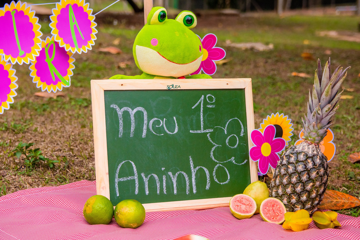 Cenário Smash the fruit da Maria ,Jardim Botânico Bauru,