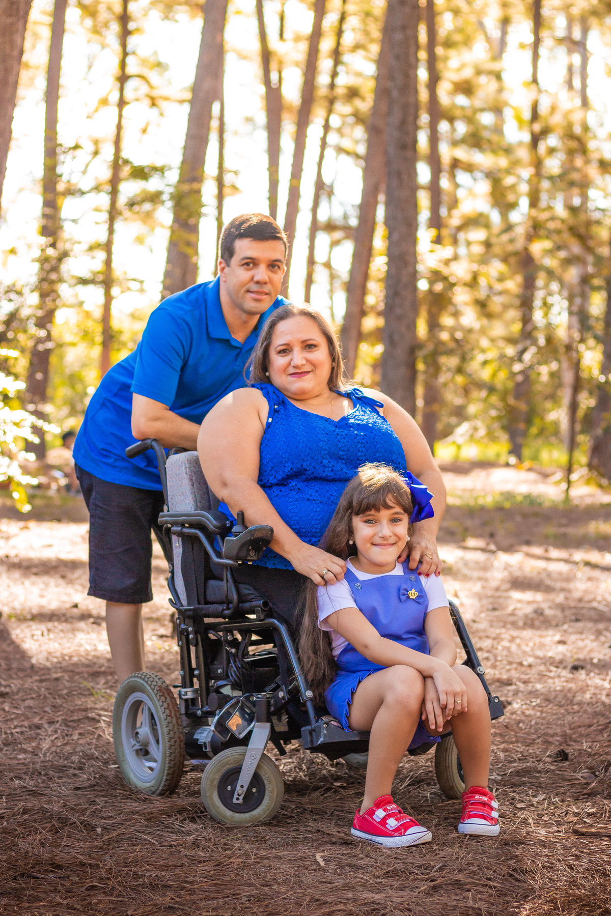horto florestal bauru, Ensaio em família