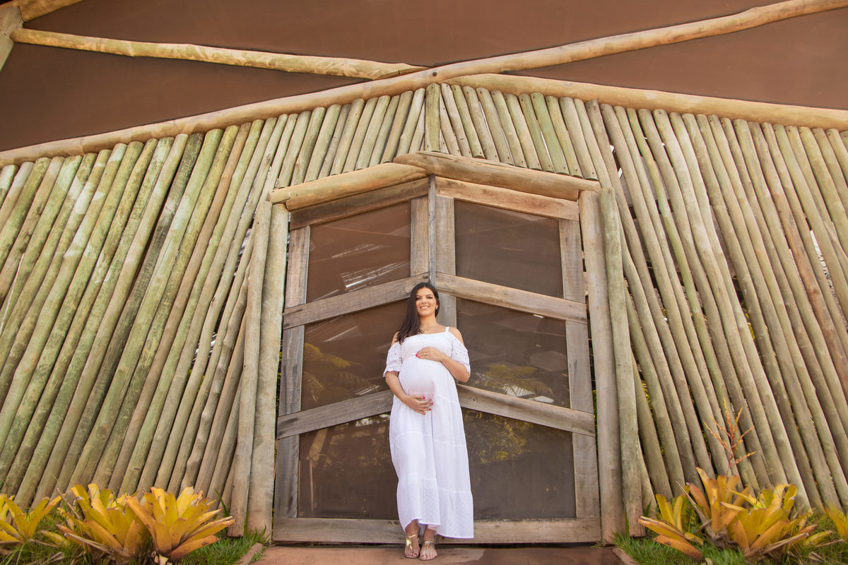jardim botânico bauru, Ensaio gestante, enquadramento