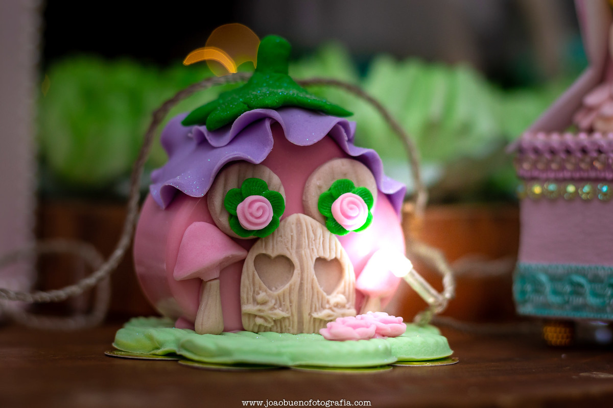 buffet pipoca 2 bauru, aniversário fada, doce personalizado jardim encantando, casa de fada, casinha de fada