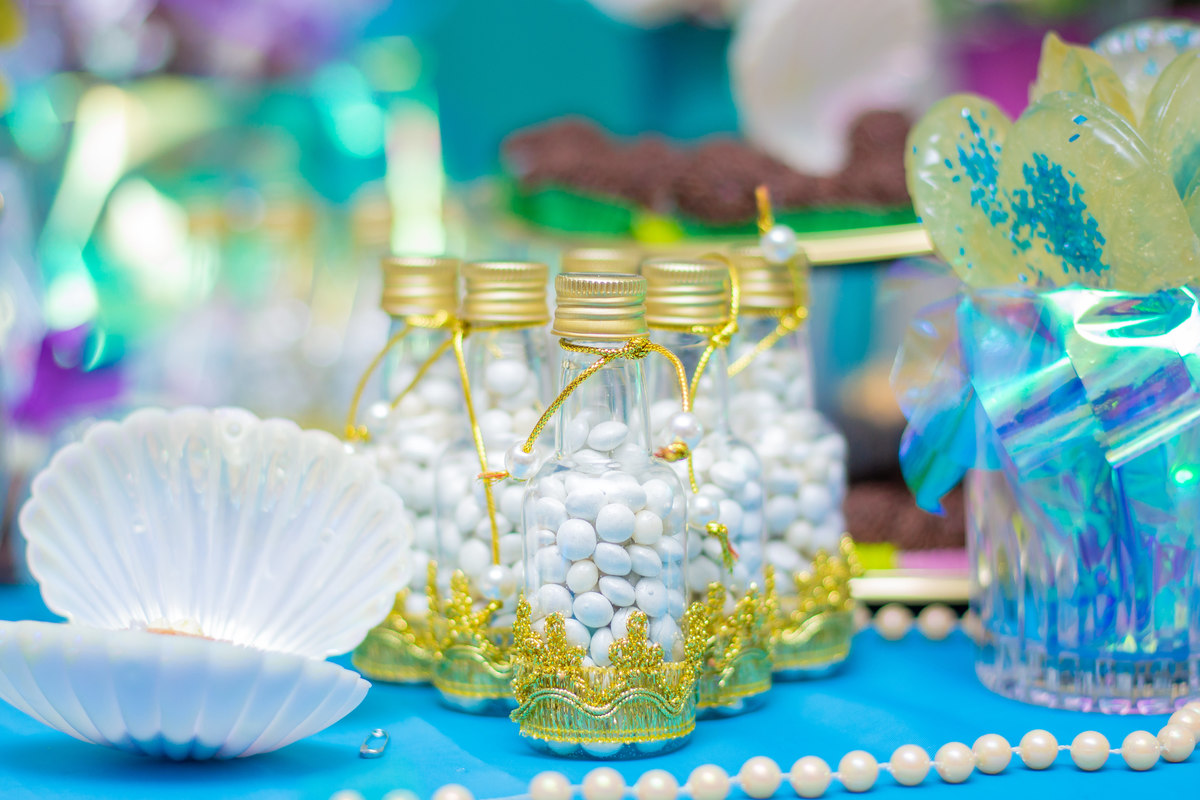 aniversário infantil em bauru, decoração sereia, decoração fundo do mar, aniversário de menina, tubete de sereia, tubete fundo do mar