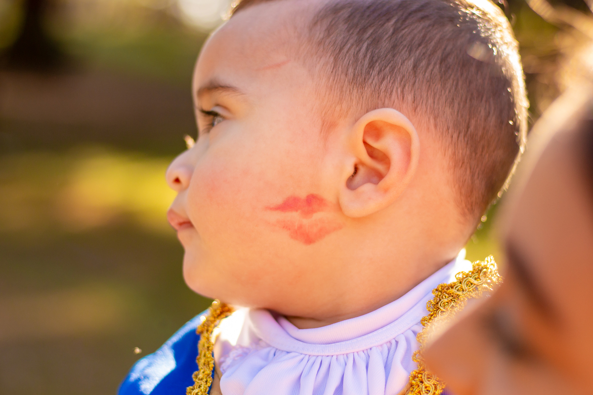 Horto florestal Bauru, ensaio externo, marca de beijo em nenê, horto florestal bauru