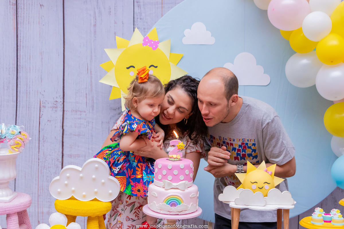 Buffet pipoca 2 Bauru, buffet infantil bauru, aniversário infantil, aniversariante assoprando a velinha