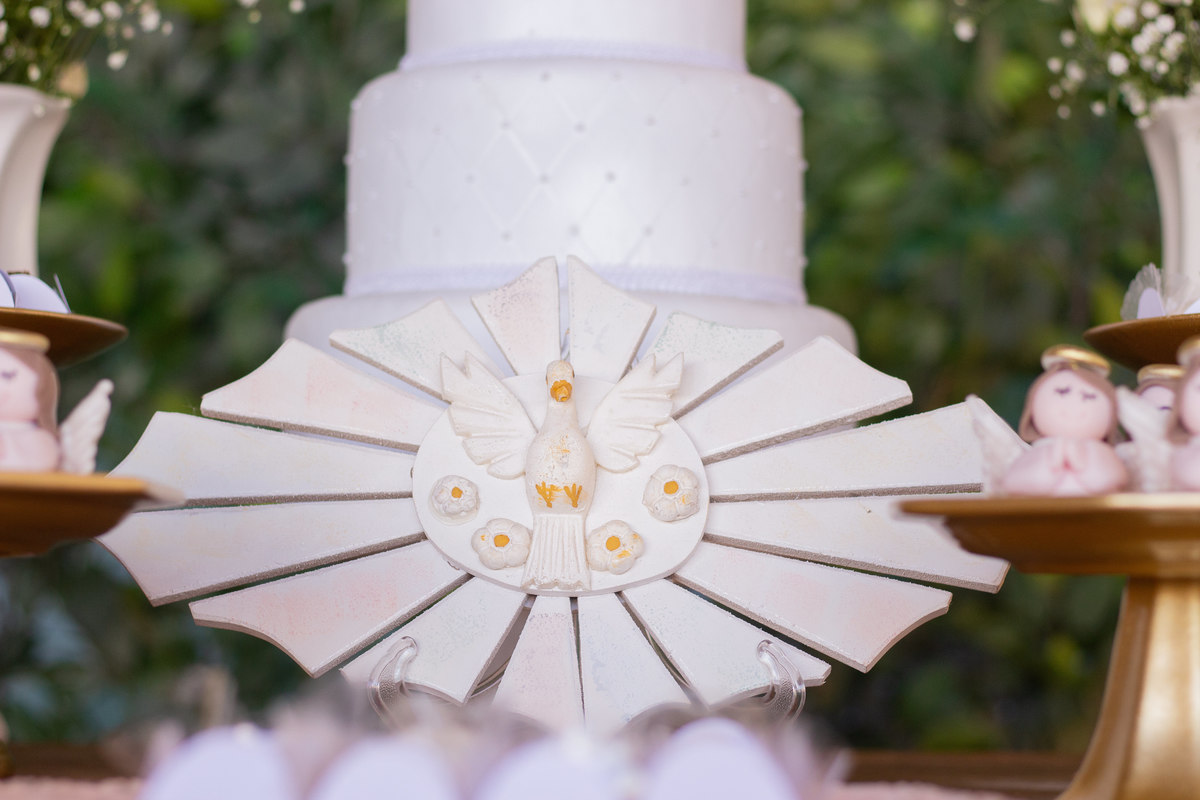 Paróquia Nossa Senhora das Graças Bauru, batizado em Bauru, decoração espirito santo batismo