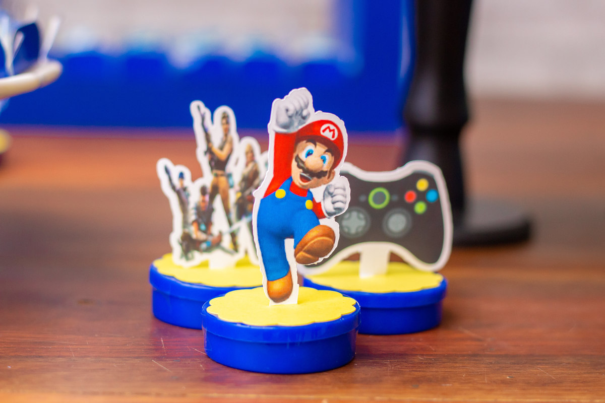 bauru, aniversário infantil bauru, aniversário video game, aniversário playstation, decoração mario