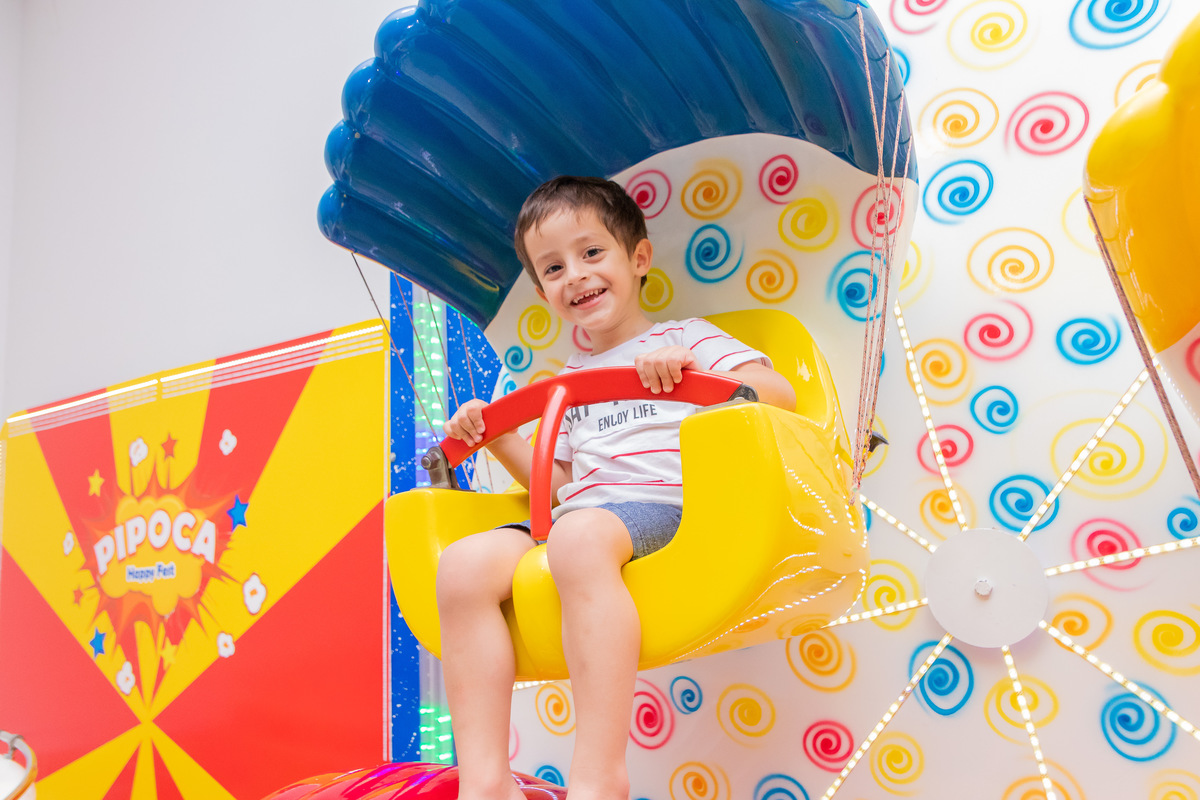Buffet pipoca bauru, aniversário infantil em bauru, convidado brincando