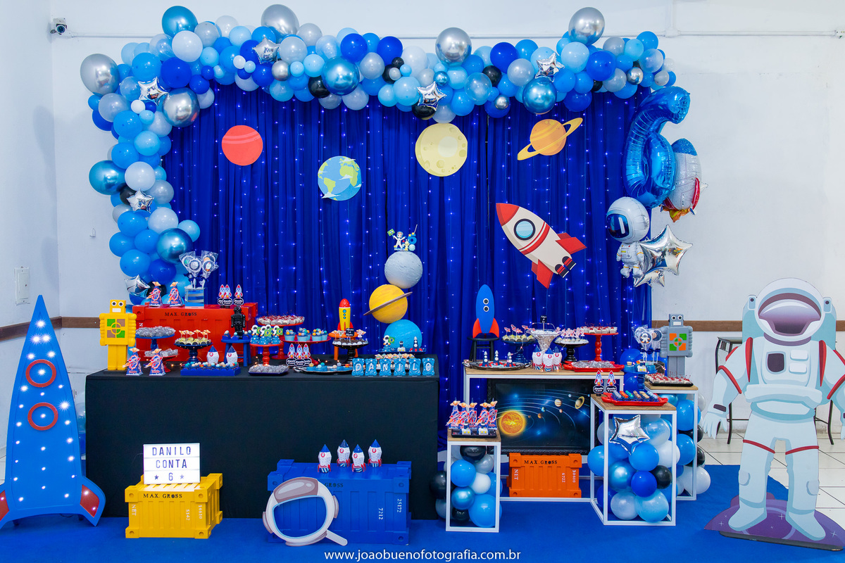 Boomerang buffet infantil, buffet infantil em bauru, aniversário astronauta, decoração astronauta, joão bueno fotografia, fotógrafo em bauru